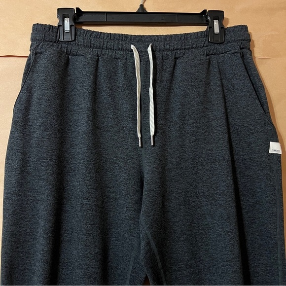 Vuori | Performance Jogger DreamKnit Pants Charcoal Heather Pull-On Size M - Picture 3 of 10